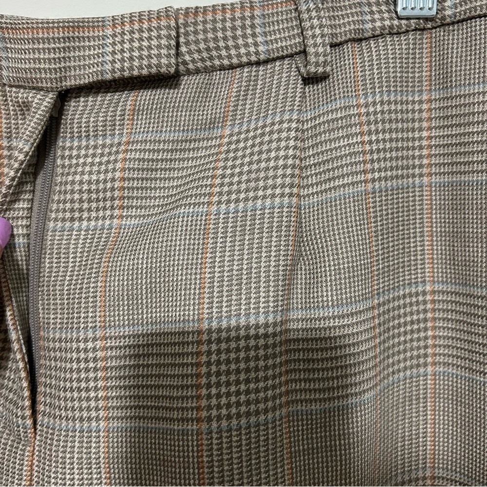 Pendleton Light Brown Plaid Wool Trouser Pants Si… - image 2